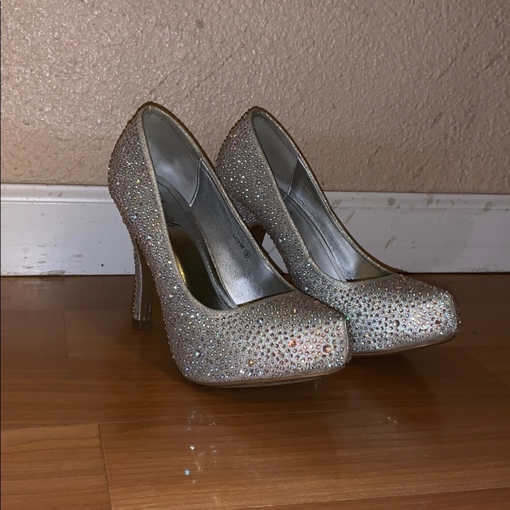 Sequin Heels size 9